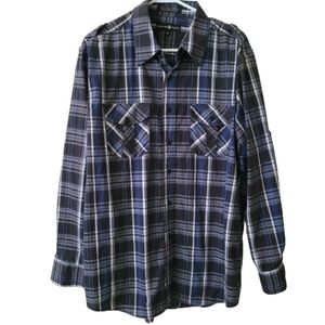 Beverly Hills Polo Club XL Plaid Shirt